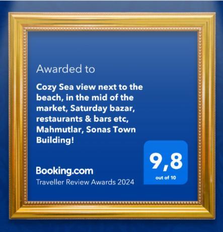 Cozy Sea View Next To The Beach, In The Mid Of The Market, Saturday Bazar, Restaurants & Bars Etc, Alanya Mahmutlar! Apartment Bagian luar foto